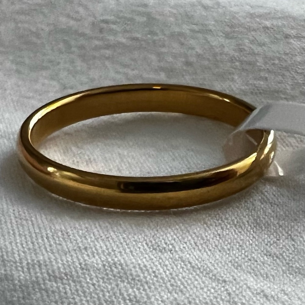Plain Gold Ring - Size 5